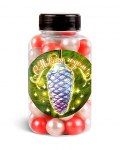 Мармелад, ЁЛОЧНАЯ ИГРУШКА. ШИШКА, 220 гр., ТМ Prod.Art.