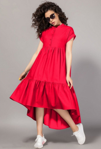 Платье EVA GRANT 7067 красный