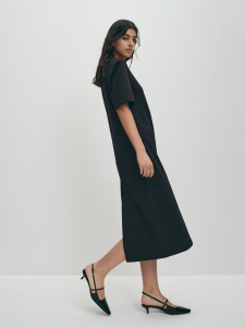 Платье-футболка из трикотажа