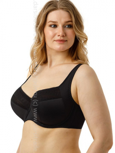 Бюстгальтер №10244 Черный ОЗ24 Lengy Дроп сшивная