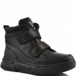 T-10655-C черн Ботинки деми для мальчиков (33-38)/8