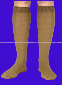 5 ПАР - Линия здоровья ГОЛЬФЫ для бабушек с рисунком ЛЕН С КРАПИВОЙ