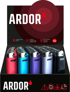 Зажигалка ARDOR, (упаковка 50шт.)