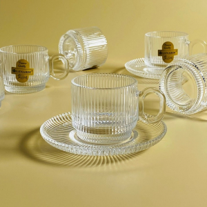 588-673 Кофейный набор 12пр. 95мл в под.уп.(х12)Стекло