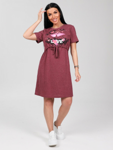 Луизеания - туника бордо