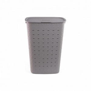 Корзина для белья SOFTEX серая 56л