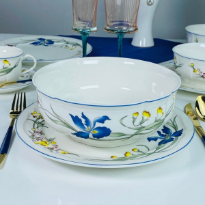 305-347 Салатник 21,5х8,5см ФРЭНСИС в под.уп.(х12)Фарфор