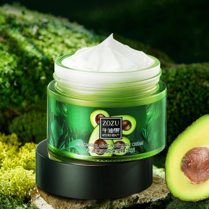 Питательный крем для лица с экстрактом АВОКАДО, пептидами и протеинами шелка ZOZU, 50 гр.