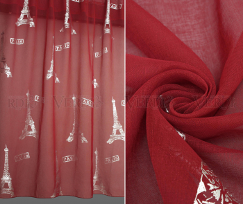 Имитация льна термопечать Банти