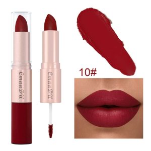 Помада-блеск 2 в 1 Lip Glosses CmaaDu 10 (без упаковки)