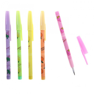 Карандаш секционный «Фрукты», чернографитный, ароматизированный, МИКС