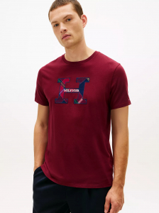 Plaid Monogram Logo T-Shirt