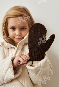 Шерстяные варежки        (арт. 04104)