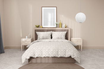 Набор EFOR FLANEL DREAMY пододеяльник (200*220) наволочки 2* (50*70) BEJ (бежевый)