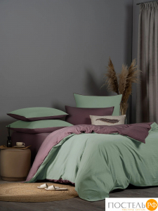 SleepiX ЮКО мятн/т-сирен КПБ 145х205-2/230х250-1/50х70-2/70х70-2, 7 пр., 60%полимодал, 40%бамб. волокно