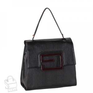 Сумка женская кожаная 88912R black S-Style/50