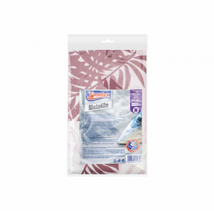 Чехол для гладильной доски METALLIC M листья 120х40см