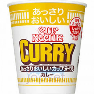 Nissin Cup Noodle Лапша c карри стакан, 70 гр