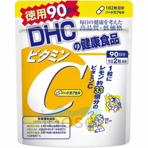 DHC Витамин С, курс на 90 дней, 180х578 мг, 104.04 гр
