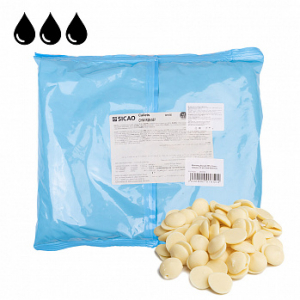 Шоколад белый Sicao 28%, 2,5 кг (CHW-R28-557)