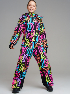 Комбинезон зимний для девочки