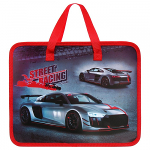 Папка с ручками пластиковая А4 Calligrata 