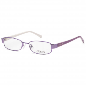 Guess  Fashion Women's Purple Rectangular Eyeglasses