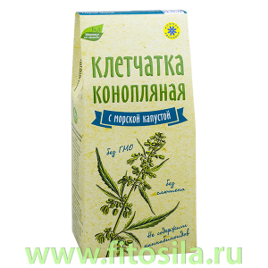 Клетчатка конопляная с морской капустой, 150 г, марка 