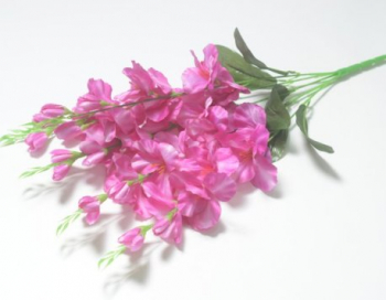 Искусственные цветы, Ветка в букете гладиолус 5 веток (1010237)