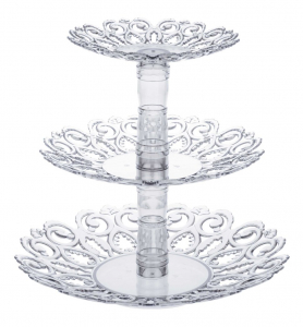 Фруктовница 3-ярус.прозрач.М-6406