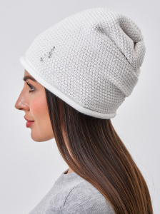 Шапка на велюре с кашемиром ESW 25509