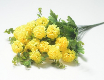 Искусственные цветы, Ветка в букете гвоздика 18 голов (1010237)