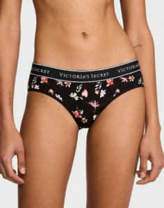Logo Cotton Hiphugger Panty