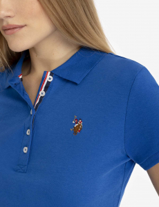 SOLID INTERLOCK POLO SHIRT