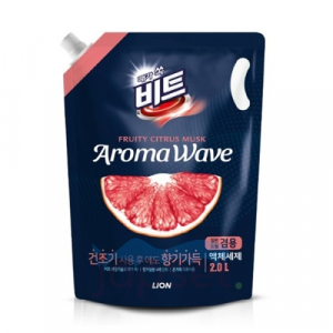 Aroma Wave Жидкое средство для стирки, концентрированное, грейпфрут, мягкая упаковка, 2 л