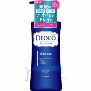 Deoco Scalp Care Shampoo Шампунь для ухода за волосами и кожей головы против неприятного запаха, со сладким цветочным ароматом, 350 мл