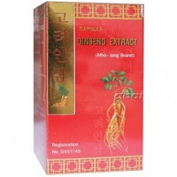 Капсулы с корнем женьшеня 60 капсул / Kongka Ginseng 60 капсул