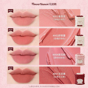 Блеск для губ Flower Knows Strawberry Cupid Cake, матовый