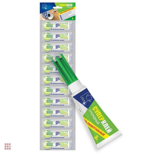 Супер клей-Гель секундный A.D.M, 3г, 12шт