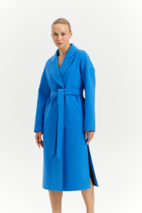 Пальто женское демисезонное 26820 (электрик)