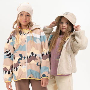 GZIM3370 двусторонняя ветровка для девочек (1 шт в кор.)