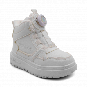 Кроссовки зимние на меху В7186-18 белые