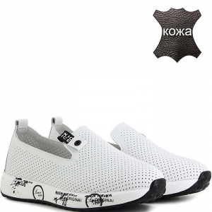 NU254-011 бел  Мокасины  женские (36-41)/10