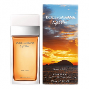 DOLCE & GABBANA LIGHT BLUE SUNSET IN SALINA edt (w) 100ml TESTER