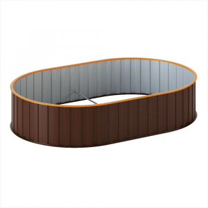 Круглая грядка 0,30х1х1,5 м