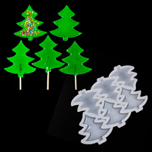 Форма силиконовая для леденцов 