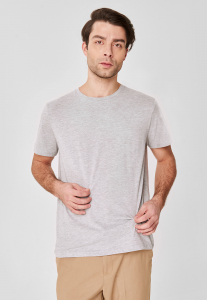 Футболка(Фуфайка) муж. Dane 11 светло-серый S/S Top