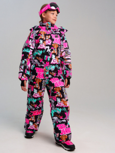 Комбинезон зимний для девочки