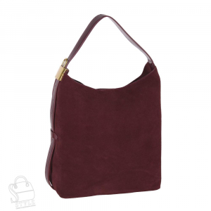 Сумка женская кожаная 56085BDAA wine red Baidou