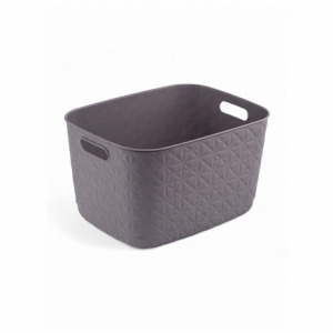 Корзина SOFTEX L тёмно-серая 19л